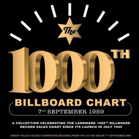The 1000th Billboard Chart 7th September 1959 (4CD) (2022)