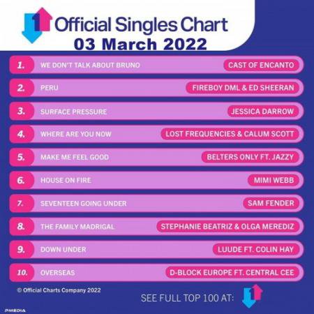 The Official UK Top 100 Singles Chart (03 March 2022) (2022)